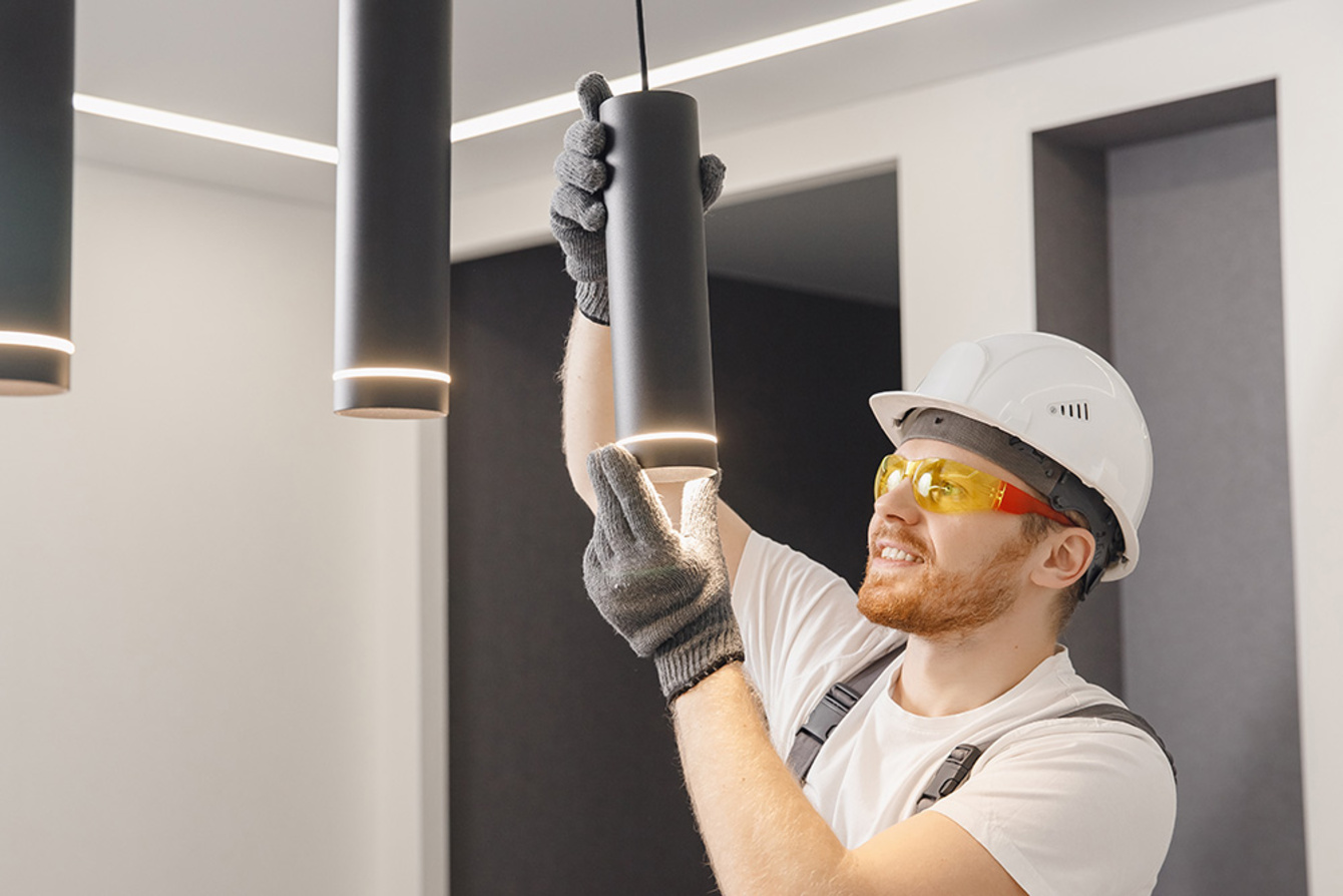 Innen­beleuchtung bei Elektro Baumgartner GmbH in Willmering