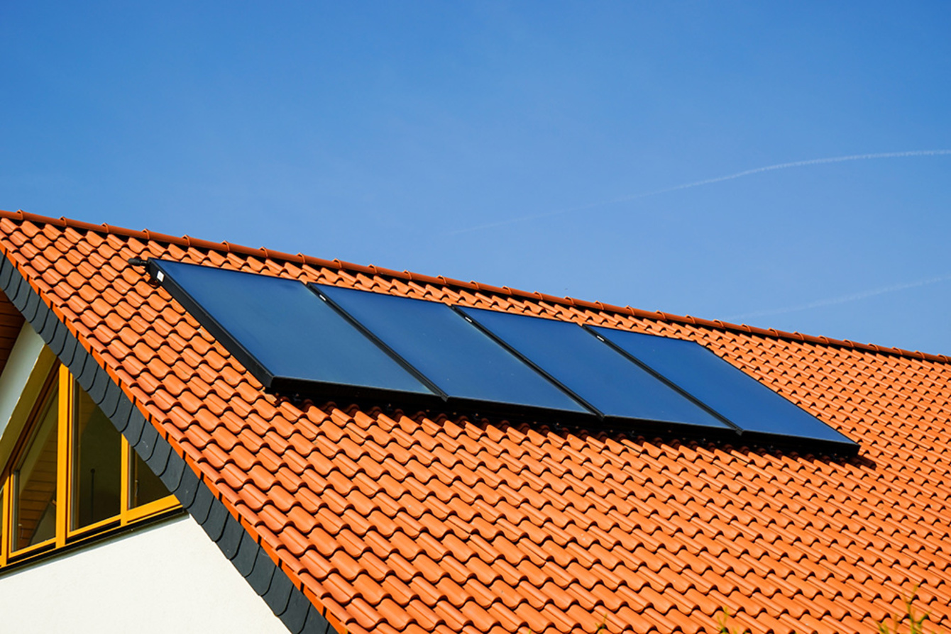 Solarthermie bei Elektro Baumgartner GmbH in Willmering