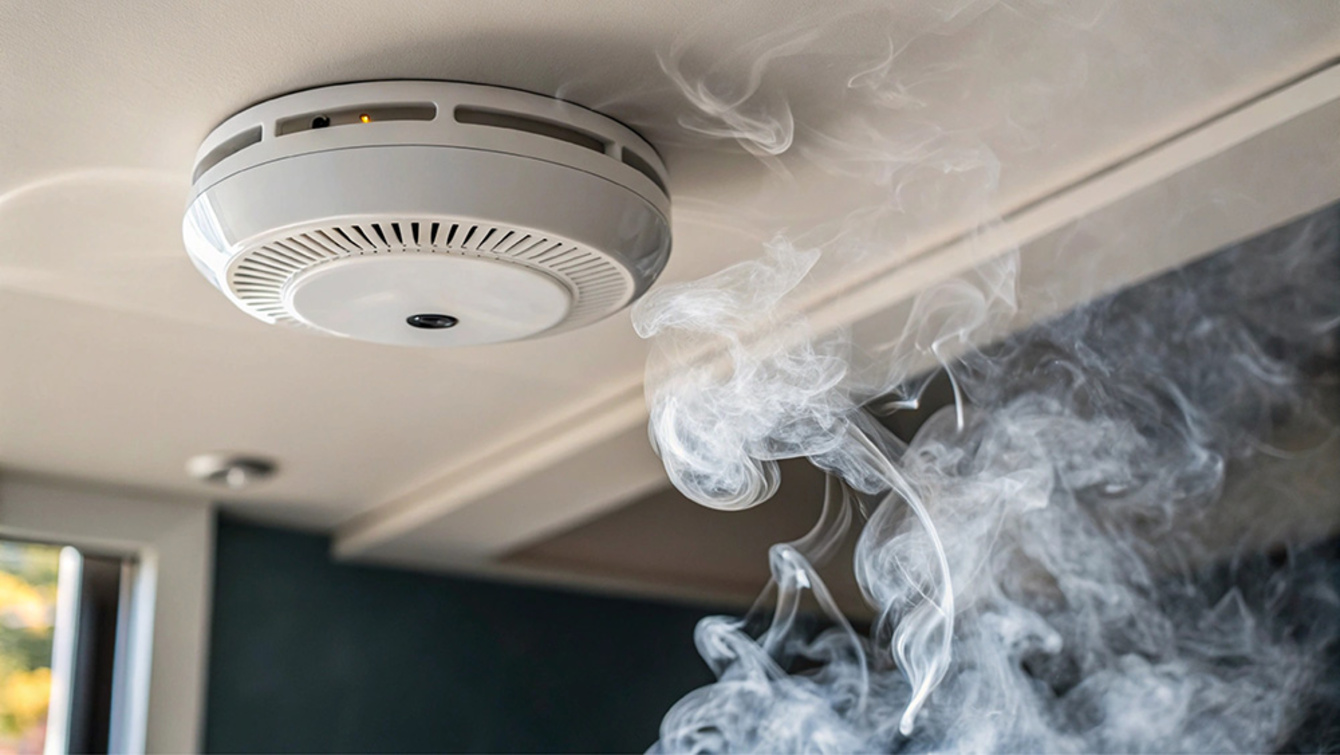 Rauchwarn­melder bei Elektro Baumgartner GmbH in Willmering
